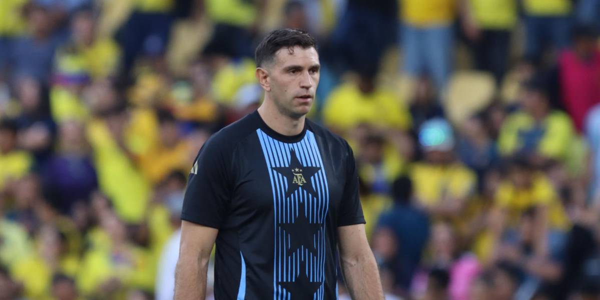 Dibu Martínez señaló al árbitro como responsable de la victoria de Ecuador en las Eliminatorias