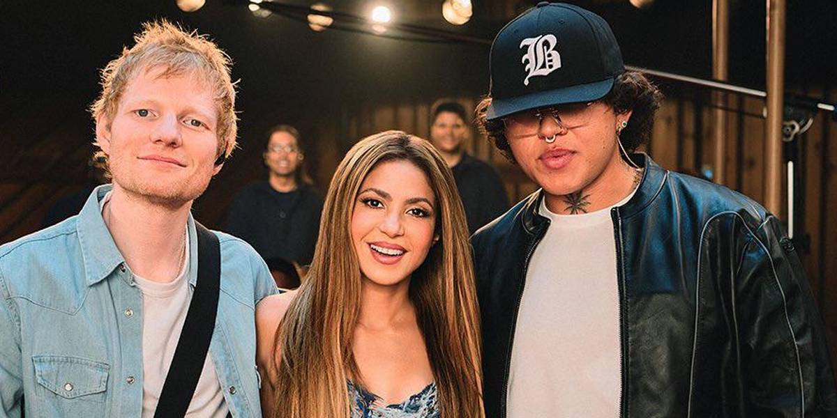 Shakira revela porque juntó a Beéle y Ed Sheeran para cantar Hips don't lie