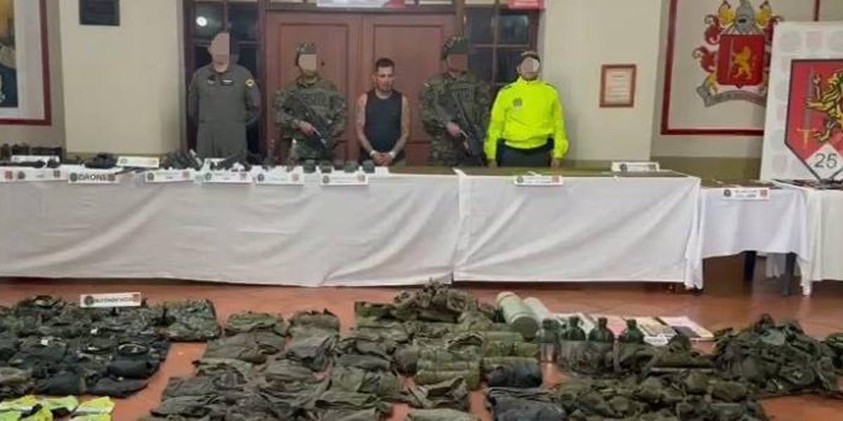 Colombia: cabecilla de disidencia de las FARC es arrestado en Putumayo