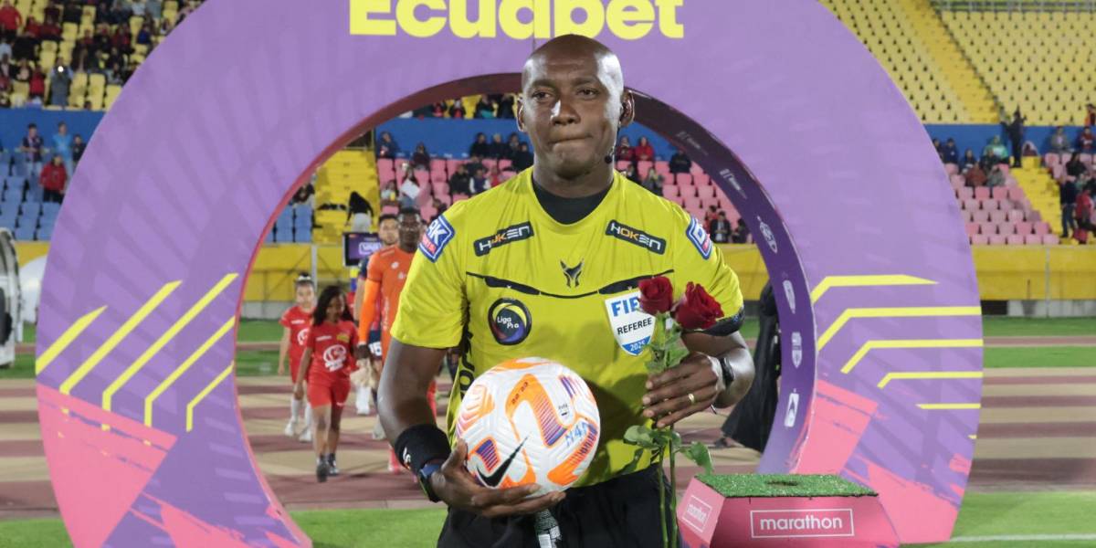 Augusto Aragón pitará el Clásico del Astillero de Barcelona SC vs. Emelec en la LigaPro Ecuabet