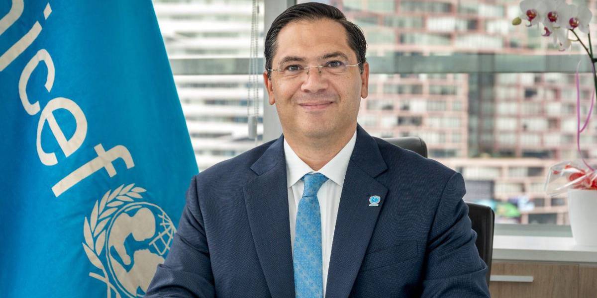 Arturo Romboli es el nuevo representante de Unicef en Ecuador