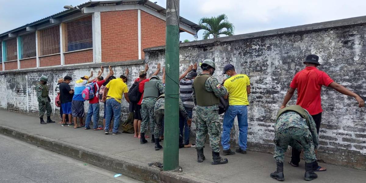 1.200 militares intervienen la provincia de Los Ríos