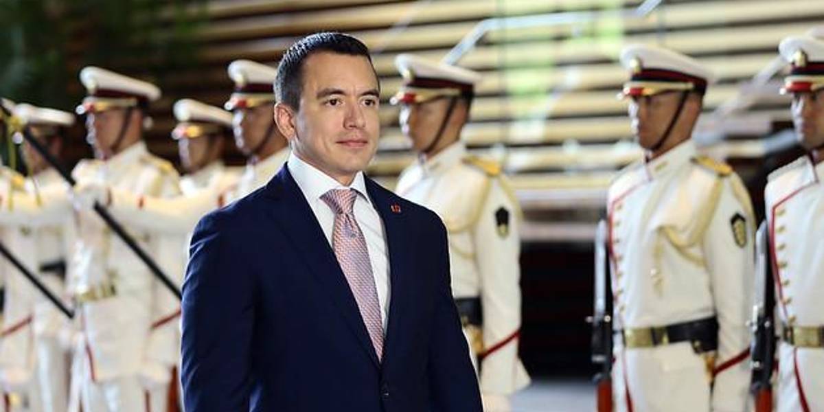 Seguridad, comercio y vivienda marcan nueva gira de Noboa, dice la Secretaría de Comunicación