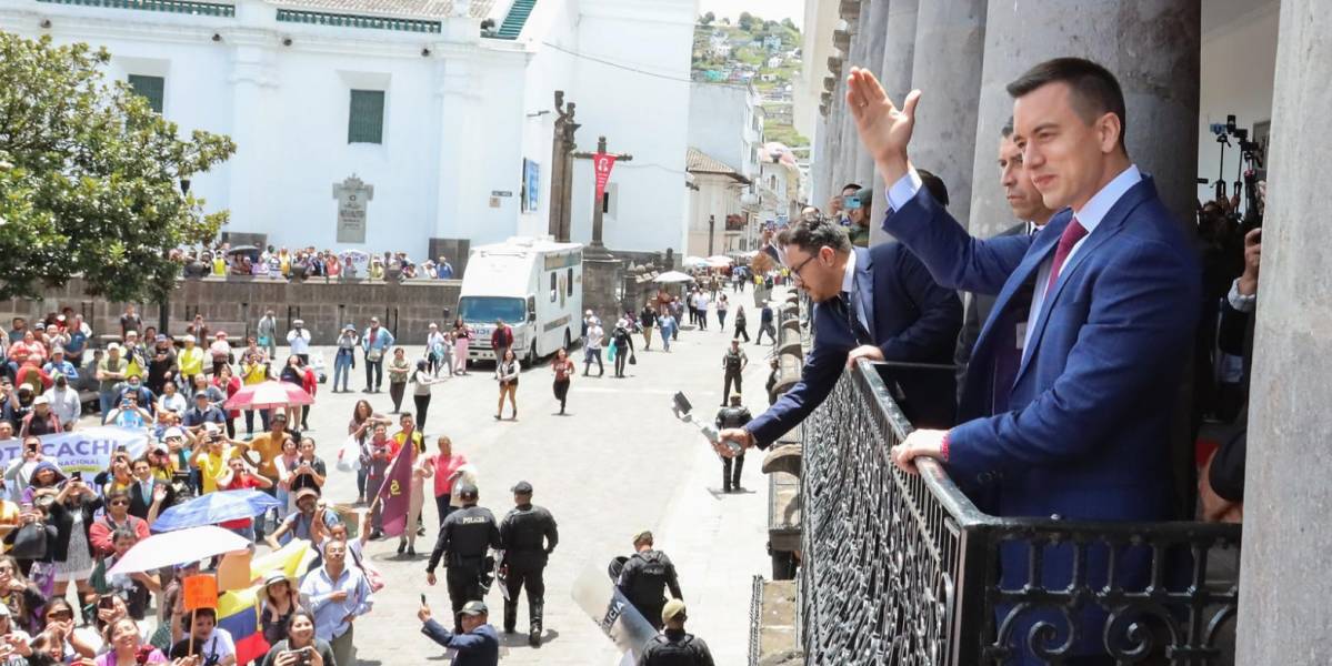 Fecha, hora y dónde ver la posesión de Daniel Noboa como presidente de Ecuador