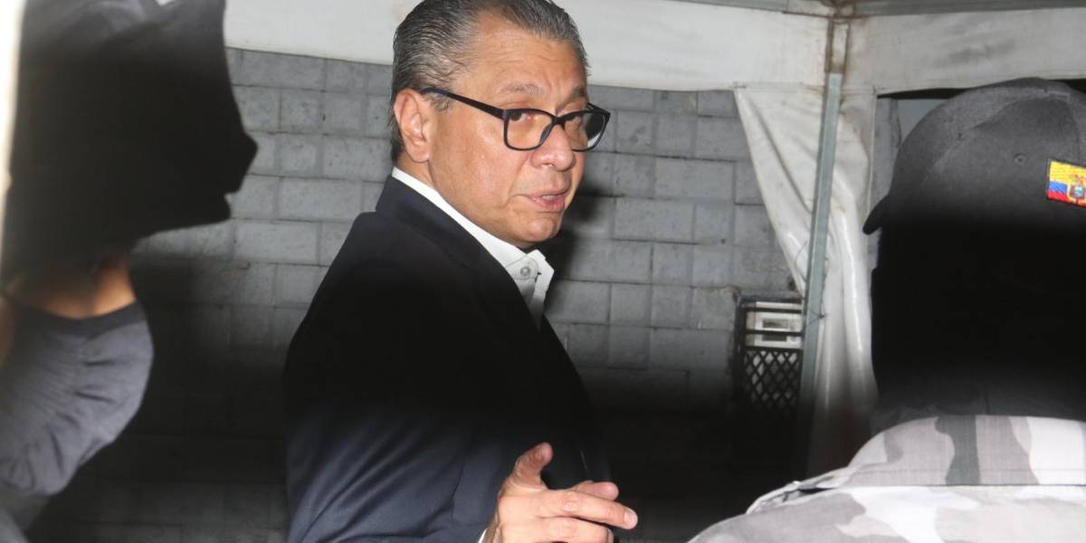 Jorge Glas anunció que está en huelga de hambre