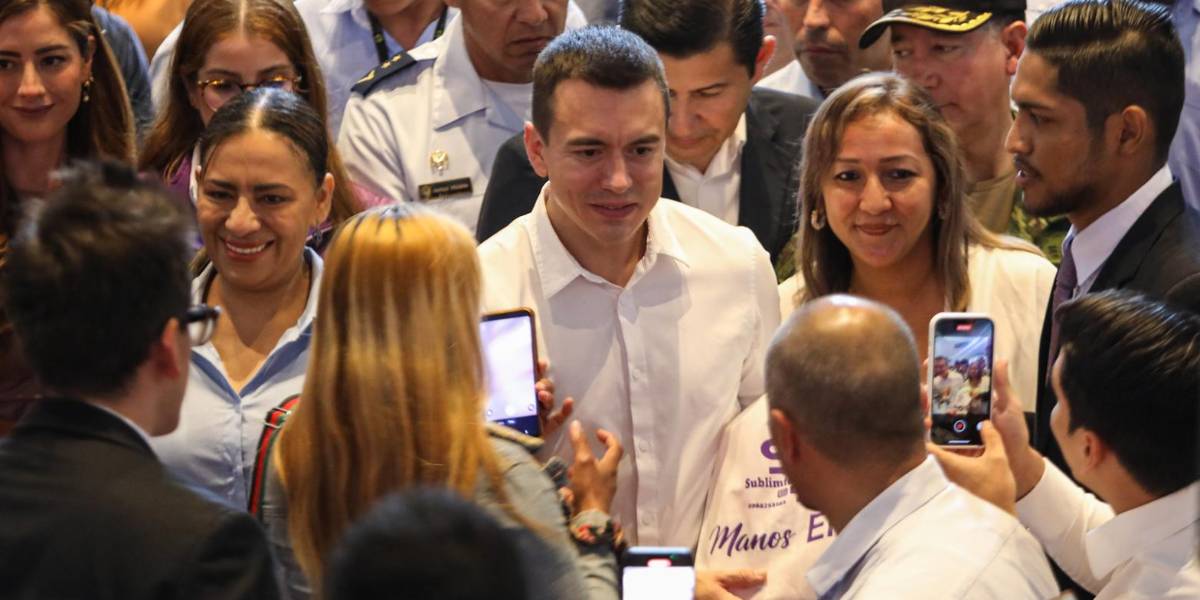 Primer mes de Daniel Noboa: entre crisis y victorias