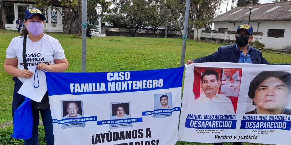 La angustia y dolor de las familias que buscan a sus padres desaparecidos