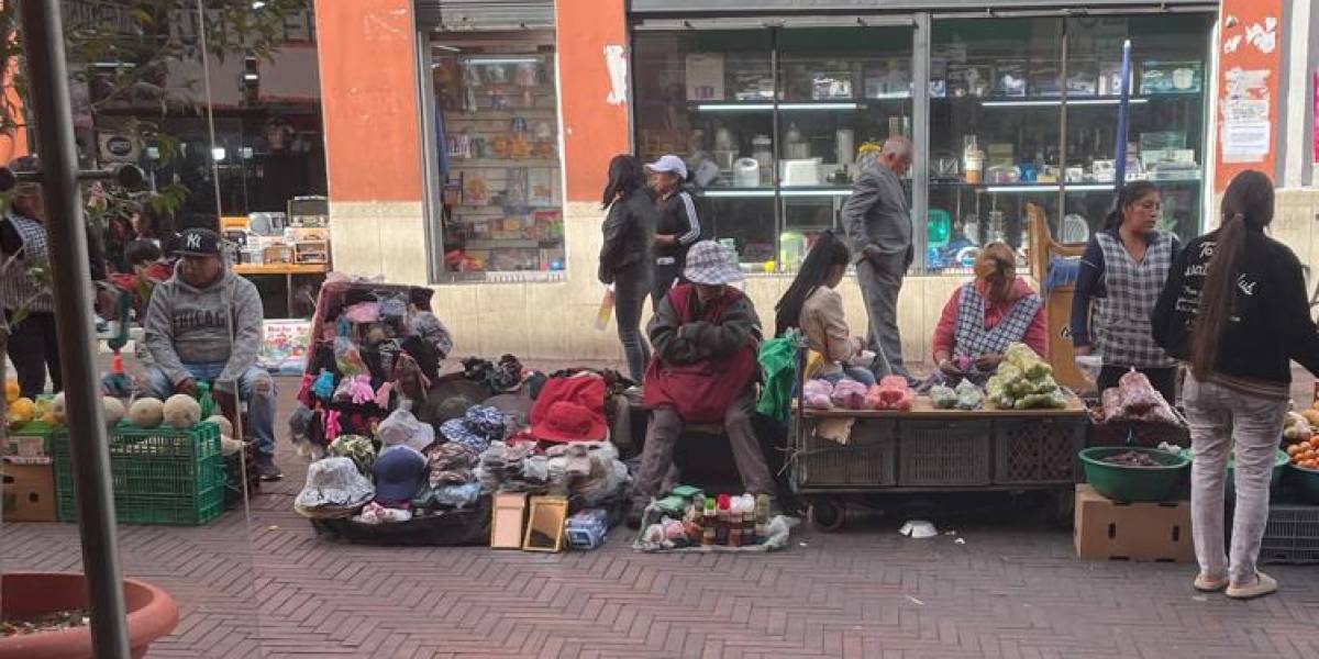 En 38 parroquias de Quito hay más de 18 000 comerciantes autónomos