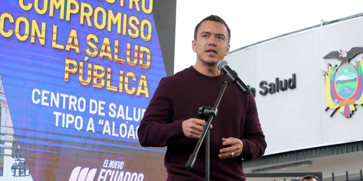 Daniel Noboa habla sobre deuda a clínicas de diálisis: hay que hacer una auditoría real