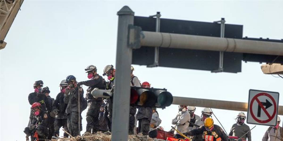 Coco y Mia, los dos gatos del edificio derrumbado en Miami, que buscan los rescatistas