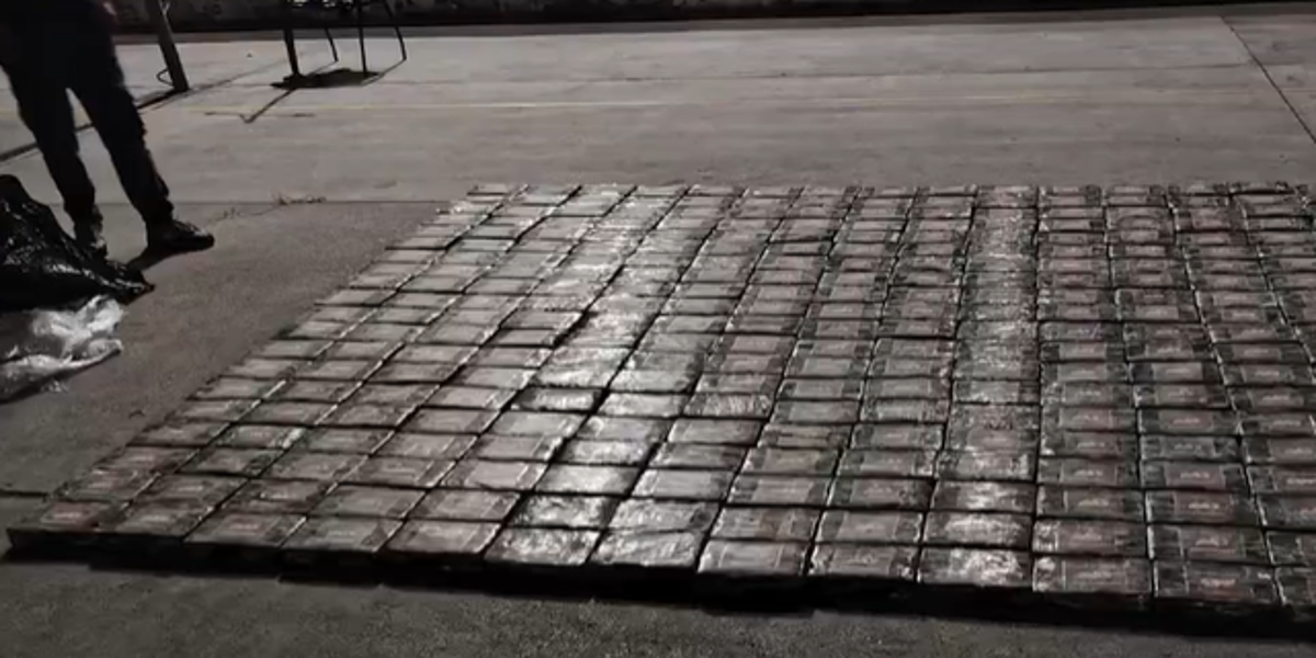 298 kilos de cocaína, ocultos en contenedor que iba hacia México, fueron decomisados en un puerto de Guayaquil