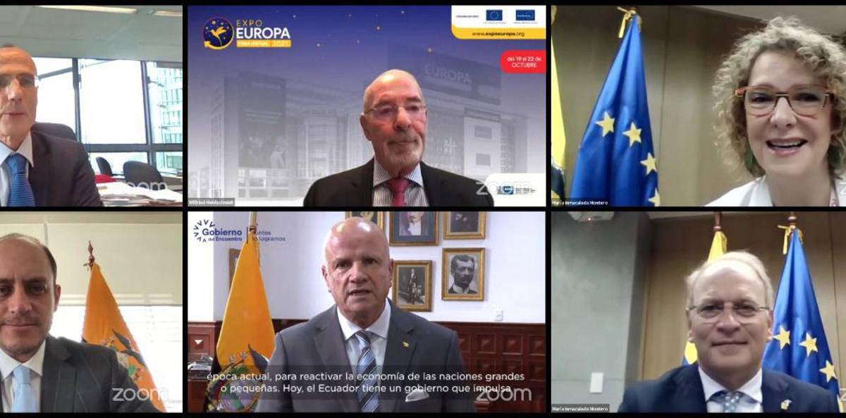 Ecuador participa de la Expo Europa Virtual 2021
