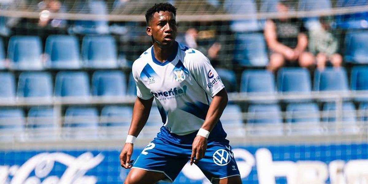 Anthony Landázuri regresó a los entrenamientos del Tenerife