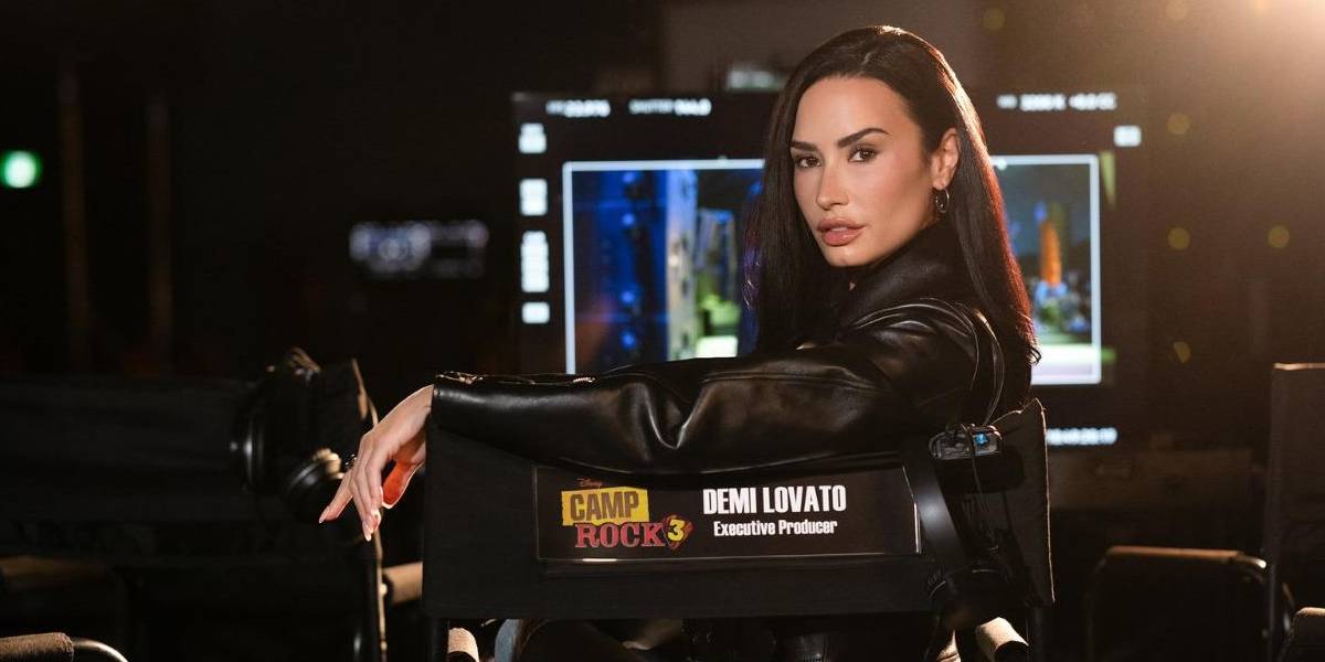 Demi Lovato muestra su primer vistazo como productora en Camp Rock 3