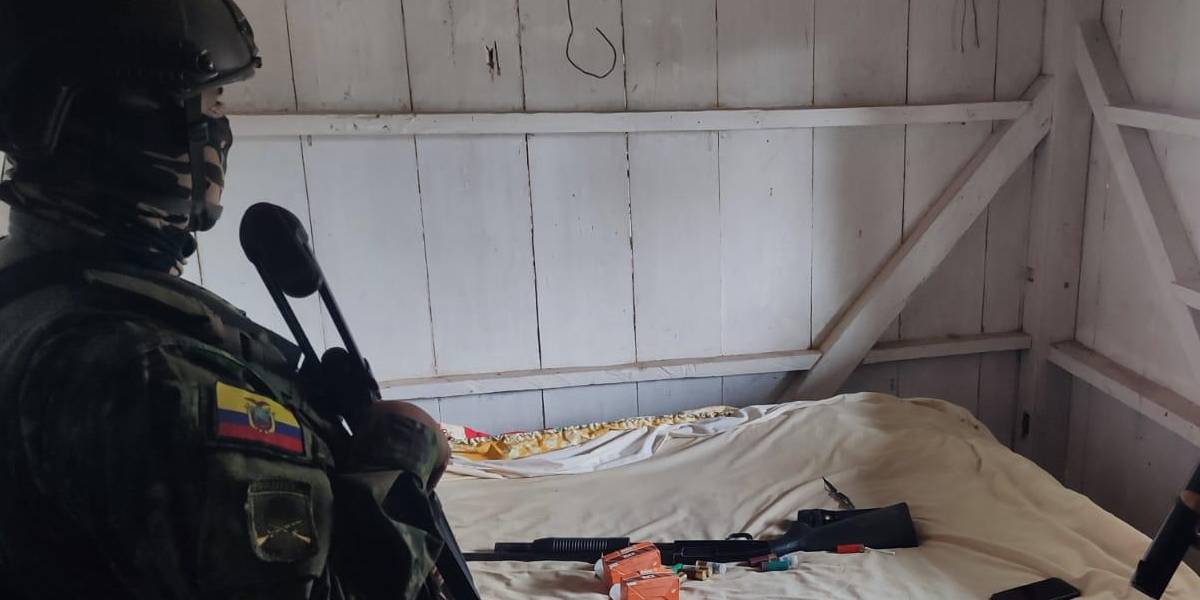 Las armas y municiones fueron decomisadas por FF.AA. en operativos ejecutados a escala nacional