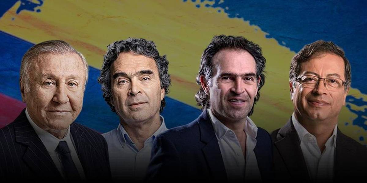 Colombia: los cuatro presidenciales más opcionados para las elecciones