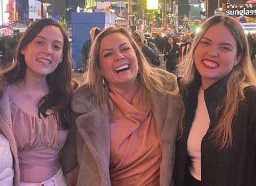 Úrsula y sus hijas en Nueva York.
