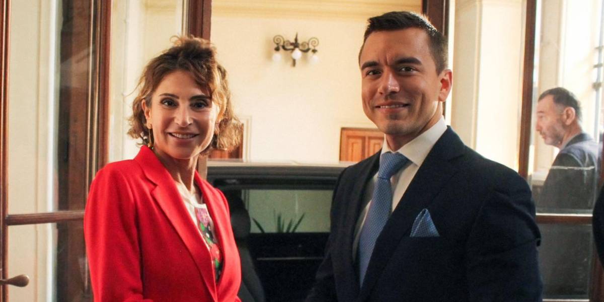 Daniel Noboa se reunió en Italia para definir estrategias de combate al crimen y el manejo de cárceles en Ecuador