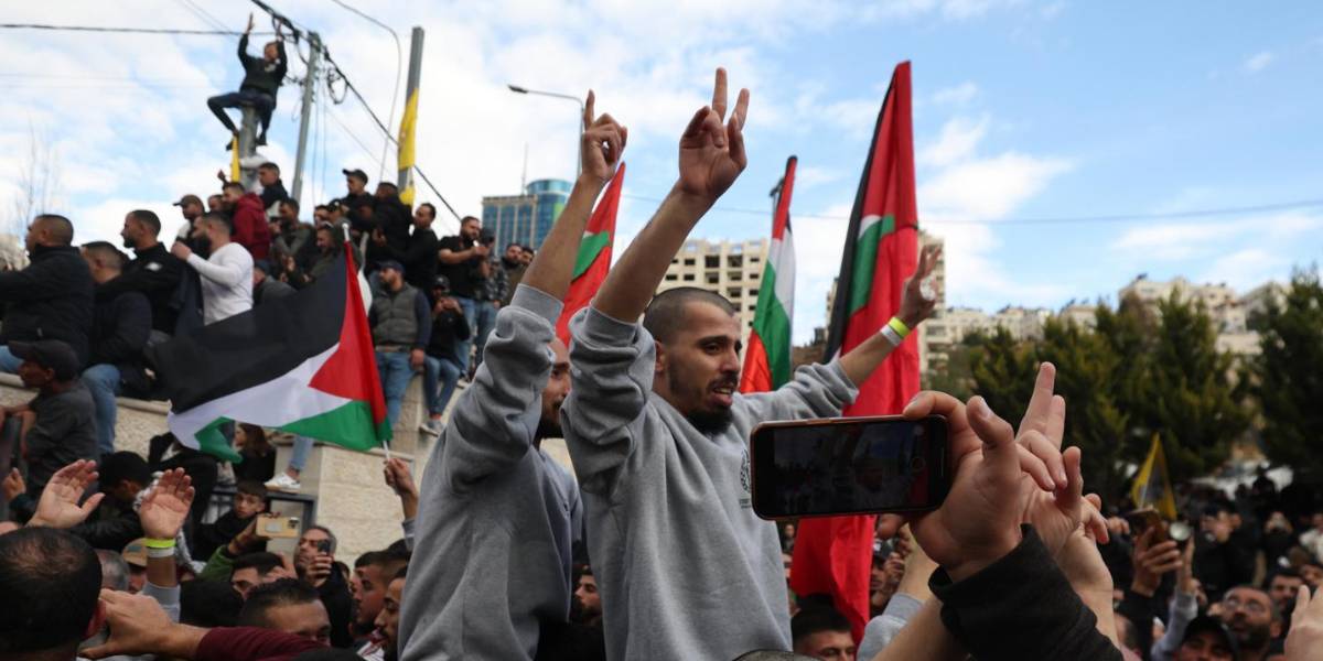 Israel liberó a 200 prisioneros palestinos tras acuerdo de alto el fuego