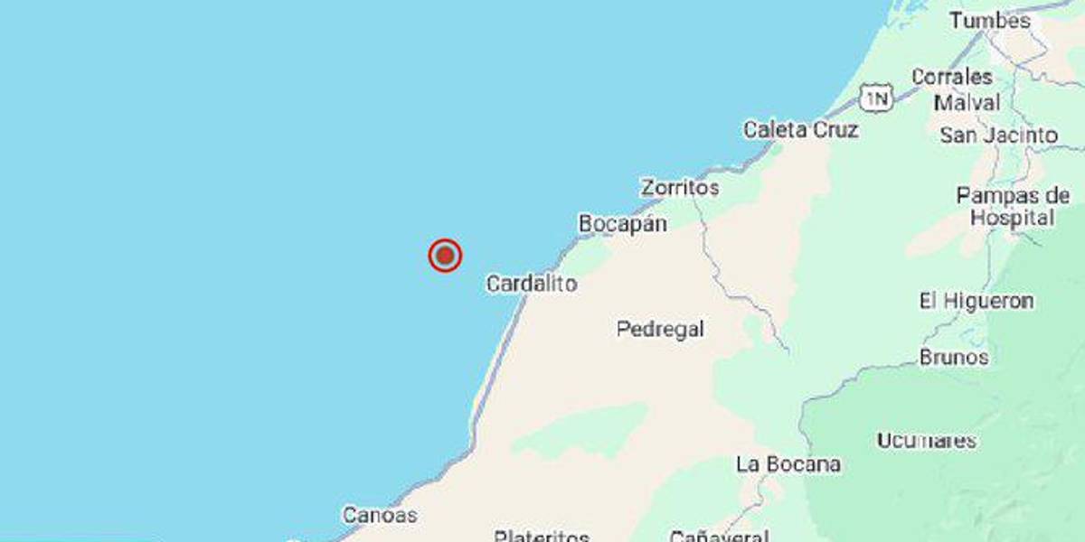 Un sismo de 4,5 grados se sintió en la frontera de Perú y Ecuador