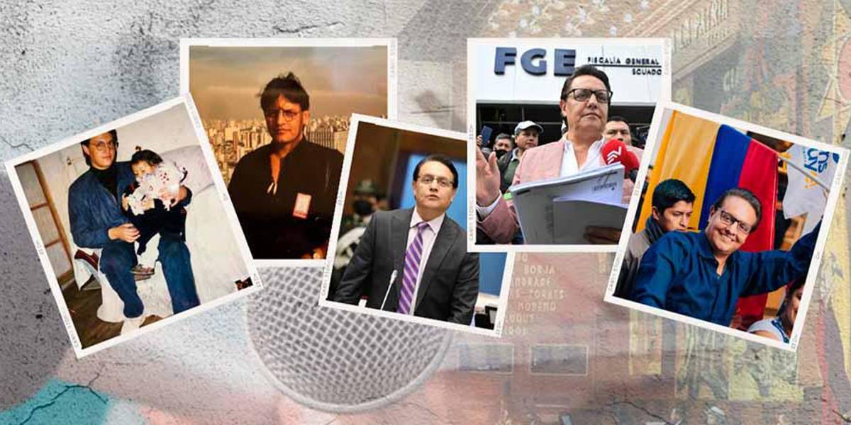 Fernando Villavicencio se hizo periodista y político porque de adolescente fue un lector empedernido