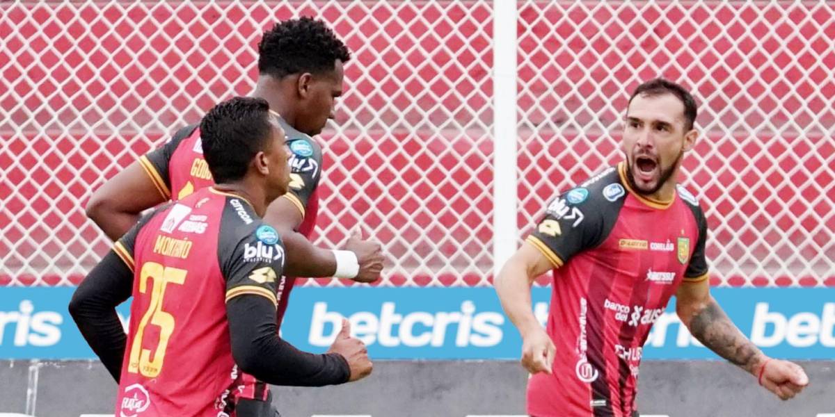 Con gol de Mancinelli el Deportivo Cuenca le ganó al Macará en Ambato