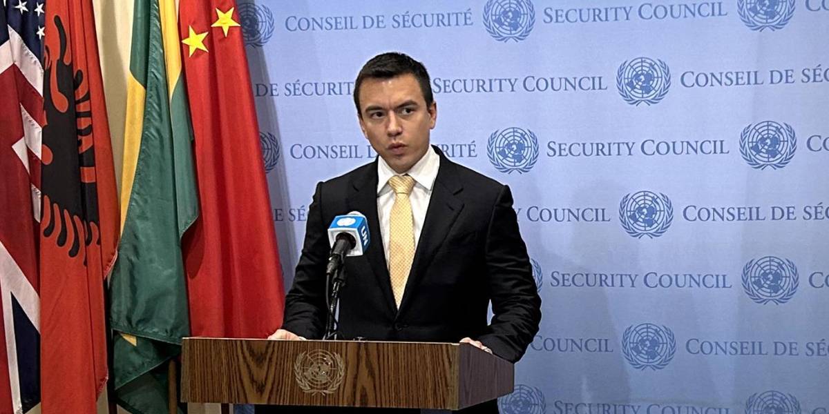 Ecuador baje ataque: Noboa no asistirá a la investidura de Arévalo en Guatemala ni al Foro de Davos