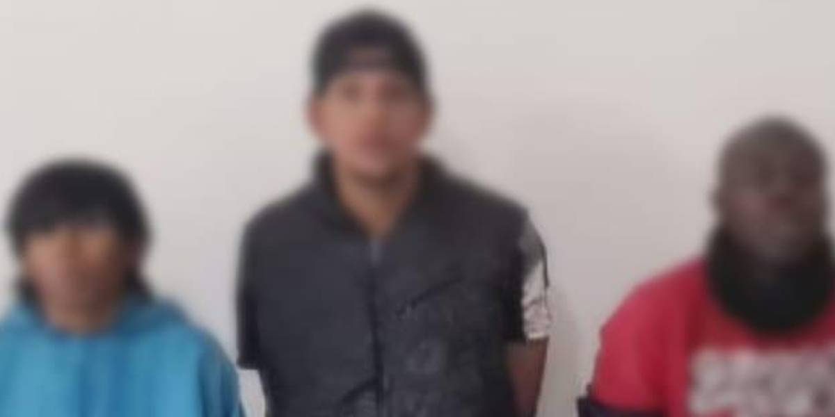 Quito: tres hombres fueron detenidos por presunto secuestro extorsivo en La Tola