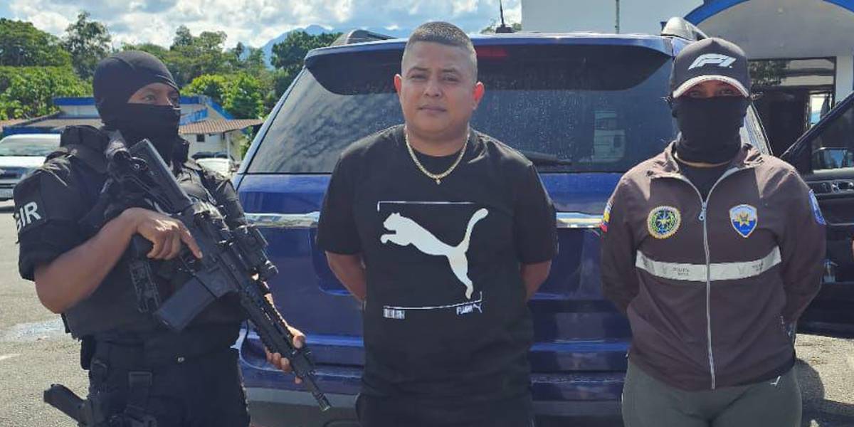 Alias Topo, lugarteniente de alias Fito, es capturado en Tena y Ecuador buscará su extradición