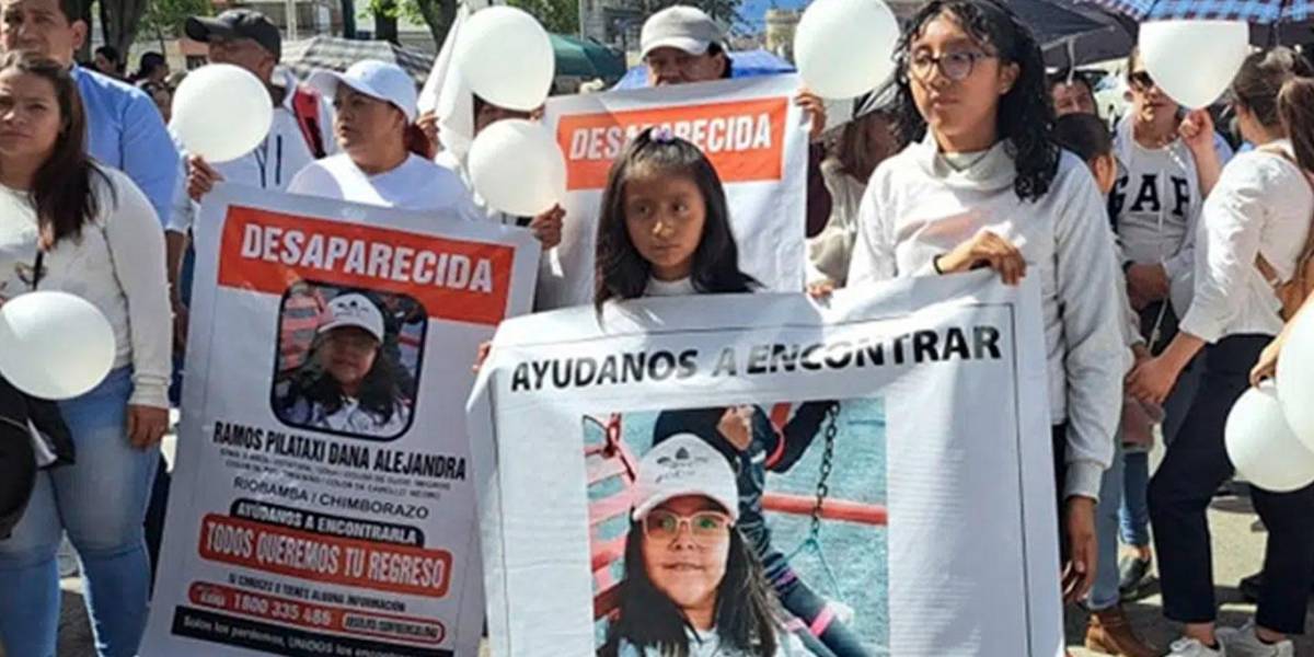 El padre de Dana Ramos, niña perdida en Riobamba, estaría involucrado en su desaparición