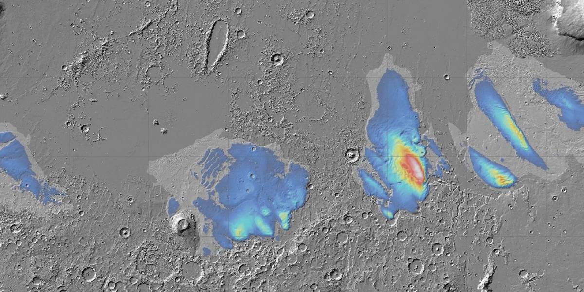 Mars Express analiza capas de hielo y encuentra agua en Marte