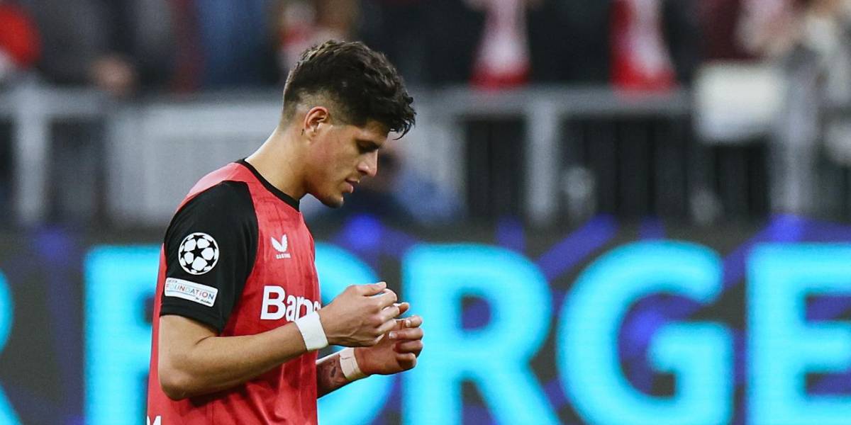 Bayer Leverkusen, de Piero Hincapié, fue goleado 3-0 por Bayern Munich en la Champions League