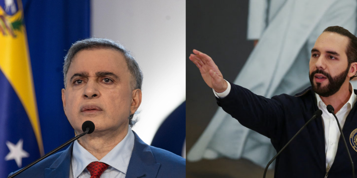 Fiscalía venezolana abre investigación contra Bukele por presunta tortura contra migrantes