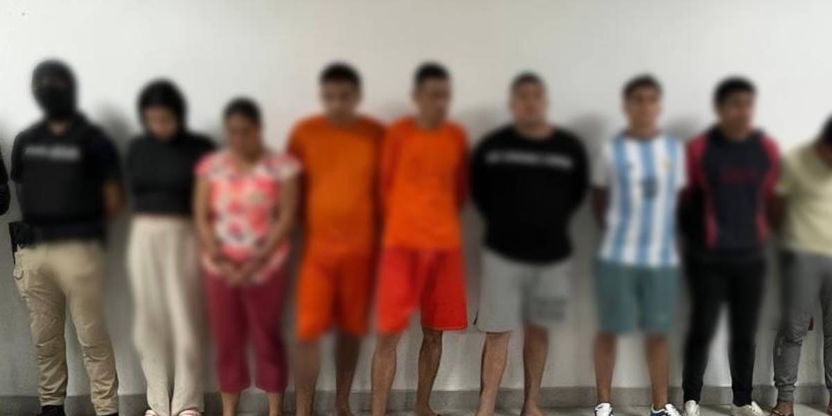 Manta | Ocho presuntos miembros de Los Choneros fueron detenidos