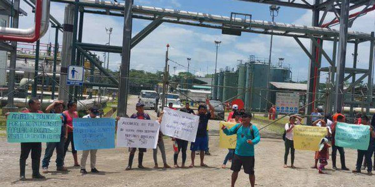 La comuna kichwa Boca Tiputini exige que se continúe con la explotación de crudo en el bloque ITT