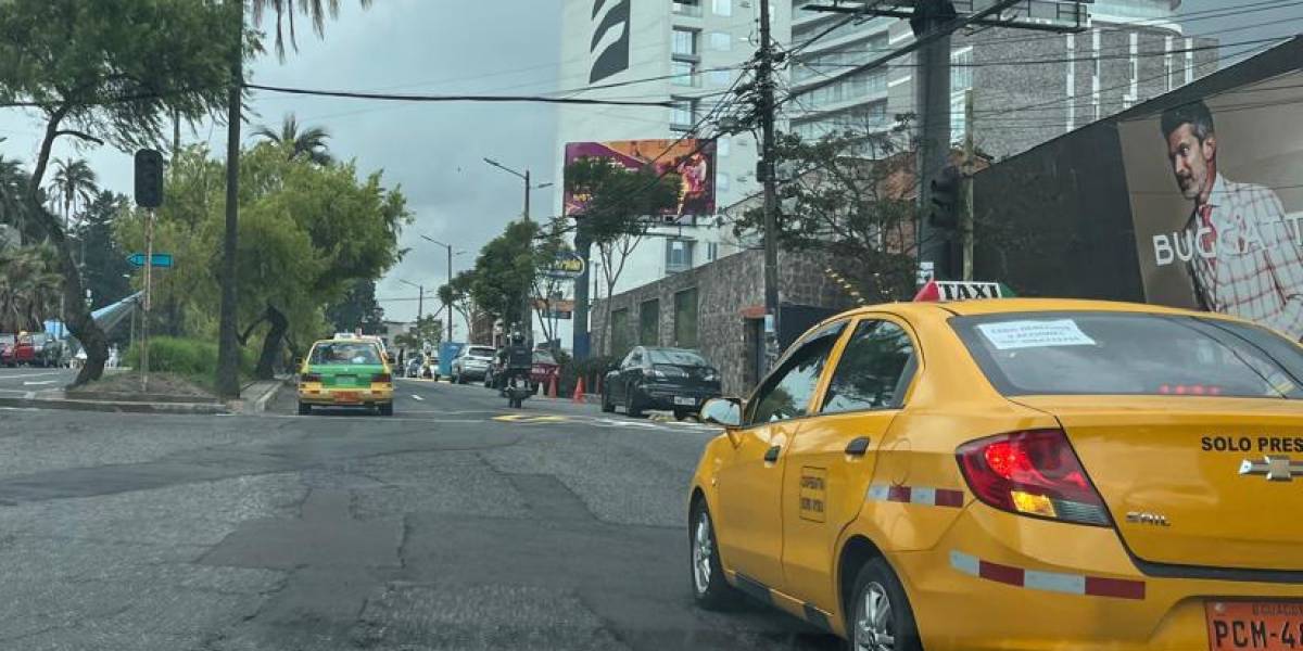 Los semáforos no funcionaban, la tarde de ayer, en la avenida González Suárez, norte de la ciudad.