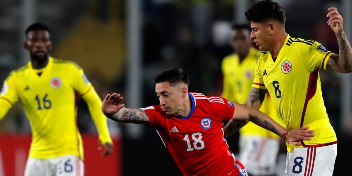 Chile y Colombia empatan sin goles en la segunda fecha de las Eliminatorias Sudamericanas