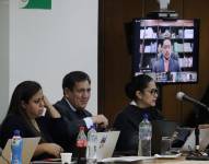 En la audiencia de vinculación participó el fiscal subrogate, Wilson Toainga.