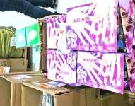 Imagen de maquillaje decomisado en La Bahía.