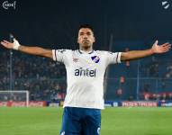 Luis Suárez convirtió su primer gol con la camiseta de Nacional