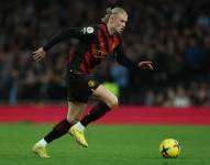 Erling Haaland, delantero noruego del Manchester City.