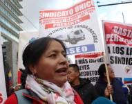 11 de septiembre del 2025. Concentraciones para la marcha en Quito.