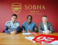 Madueke es presentado como nuevo jugador del Arsenal