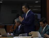 Wilman Terán en la audiencia del caso Independencia Judicial del 19 de julio.