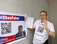 Néstor Marroquín impulsó el proceso de revocatoria de mandato contra Pabel Muñoz.