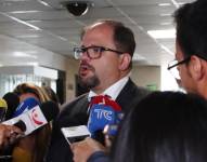 Imagen de archivo del ministro del Interior, John Reimberg.