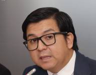 Quito, lunes 2 de diciembre de 2024. Stalin Andino en la Asamblea Nacional.