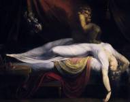 La pesadilla que el artista anglo suizo Henri Fuseli presentó en 1871 parece ilustrar la aterradora experiencia de los que sufren parálisis del sueño.