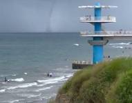 Captura de pantall de un videoaficionado.