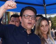 Imagen de archivo de la inscripción de candidatura de Fernando Villavicencio, en el 2023.